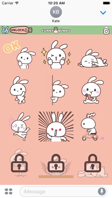 Emulate iPhone app FunnyBunny(・×・){1) using MyAndroid